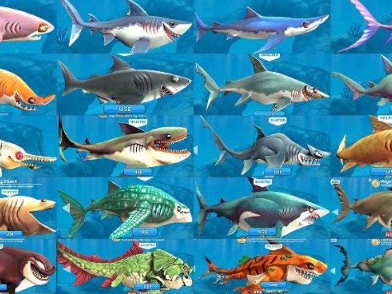Hack Game Hungry Shark Evolution