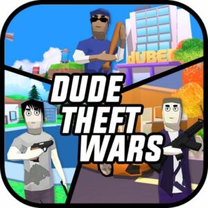 Tải Game Dude Theft Wars Mod Apk (Full Tiền, Bất Tử, Menu) v0.9.0.9e2