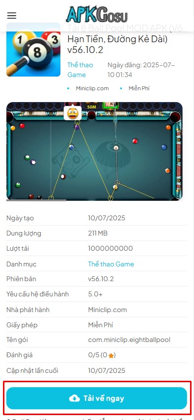 Hack 8 Ball Pool
