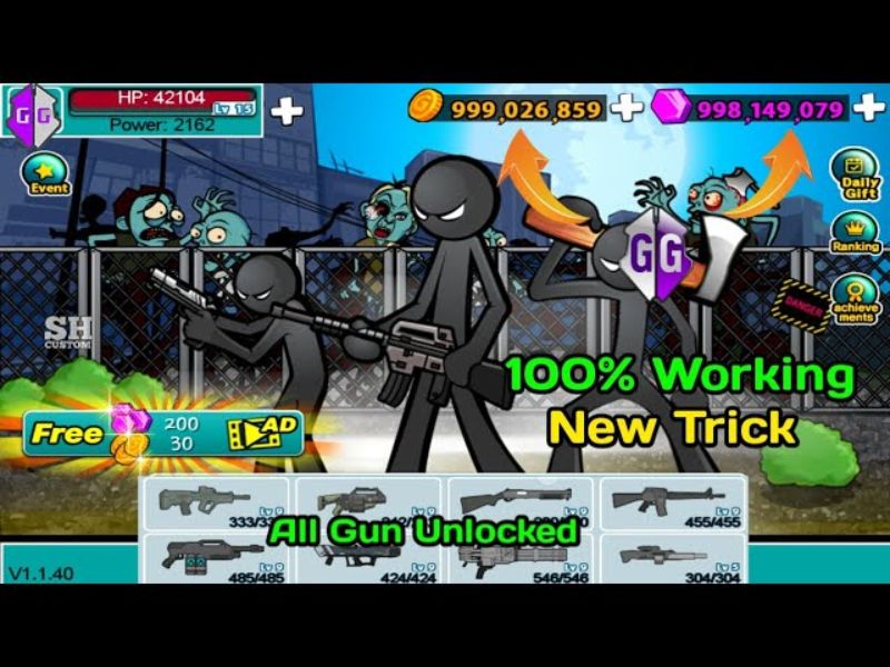 Tính Năng Nổi Bật Trong Phiên Bản Anger Of Stick 5 Hack