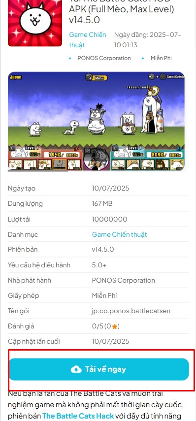 Hack The Battle Cats